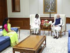 
      
      Hemant Soren meets PM Modi, Amit Shah 
      
      