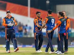 
      
      Abu Dhabi T10: Morrisville Samp Army continue winning run
      
      