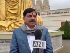 
      
      London: MP CM Mohan Yadav visits BAPS Swaminarayan Mandir
      
      