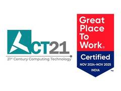 
      
      ACT21 Software Achieves Great Place To Work Certification
      
      