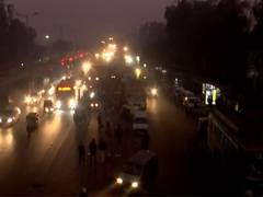 
      
      AQI in Delhi stands at 'very poor', residents suffer
      
      