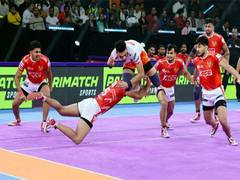 
      
      PKL:  Puneri Paltan edge past Gujarat Giants with close win
      
      