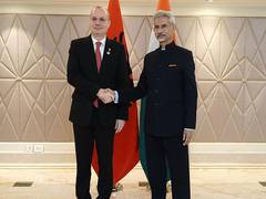 
      
      EAM Jaishankar congratulates Albania on their Liberation Day
      
      