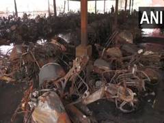 
      
      Several vehicles gutted in fire at Varanasi Cantt Rlwy Station
      
      
