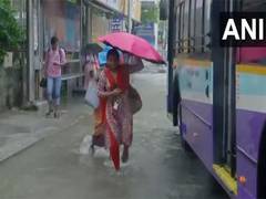 
      
      Waterlogging in several parts of Chennai due to incessant rain
      
      