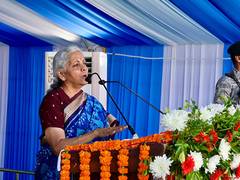 
      
      Bihar: FM Sitharaman distributes ₹1,121 crore loans to 50,000 ben
      
      