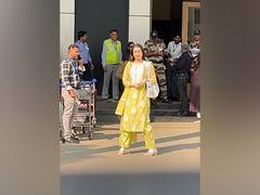 
      
      Airport spotting: Shraddha Kapoor exudes grace in green suit
      
      