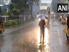 
      
      Tamil Nadu: Heavy rain lashes parts of Kanchipuram city
      
      