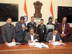 
      
      Defence Ministry signs contract with Cochin Shipyard Limited 
      
      