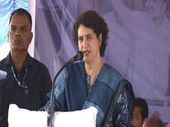 
      
      Priyanka Gandhi vows to save democracy from BJP’s 'destructive po
      
      