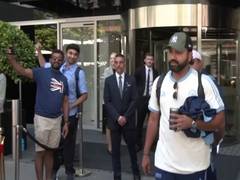 
      
      BGT: Team India depart from Canberra for Adelaide Test
      
      