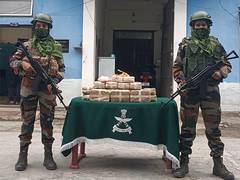 
      
      Assam Rifles with Mizoram Police siezes Meth tablets worth Rs 68.
      
      