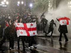 
      
      Pro-EU protests continue for fourth day in Georgia
      
      