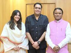 
      
      Sabarmati Report: Ektaa Kapoor meets Odisha CM Mohan Charan Majhi
      
      