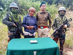
      
      Assam Rifles seize Heroin worth Rs 15 lakhs
      
      