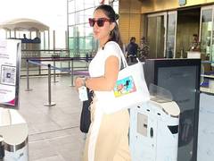 
      
      Sara Ali Khan spotted at Mumbai airport in chic style 
      
      