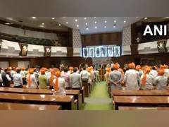
      
      BJP legislative party meeting underway in Maharashtra's Mumbai
      
      