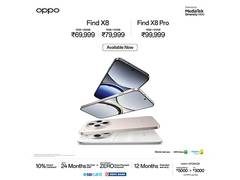 
      
      OPPO Find X8 Series Goes on Sale
      
      