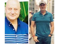 
      
      Anupam Kher shares post on his weight loss journey 
      
      