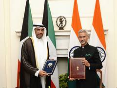 
      
      India, Kuwait sign MoU to establish Joint Commission for Cooperat
      
      