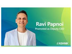 
      
      Ravi Papnoi Promoted as Deputy CEO to Drive Ashnik's India Growth
      
      