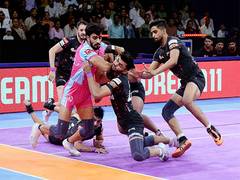 
      
      PKL:  Jaipur Pink Panthers, U Mumba play out a draw
      
      