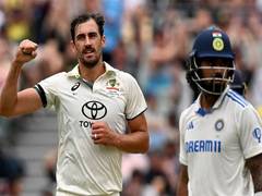 
      
      Starc registers career best figures during clash against India
      
      