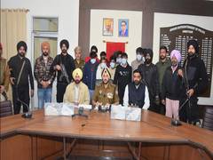
      
      Punjab Police arrest 10 members of Pak-backed terror model
      
      