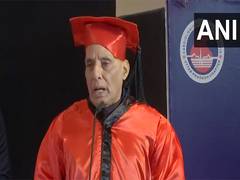 
      
      Rajnath Singh attends inaugural session of CSI annual conference
      
      