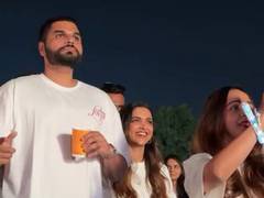 
      
      Deepika Padukone attends Diljit's concert
      
      