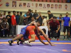 
      
      Haryana, SSCB dominate at Senior National Wrestling Championships
      
      