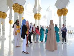 
      
      82,053 visitors welcomed at Sheikh Grand Mosque during holiday
      
      