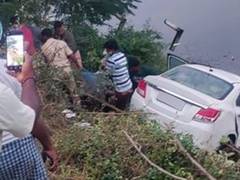 
      
      Five killed as car plunges into lake in Telangana
      
      