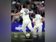 
      
      BGT: Australia closes in on another Pink-ball Test victory
      
      