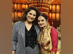 
      
      Archana Puran Singh shares pics with Rekha
      
      