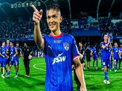 
      
      Chhetri's hat-trick powers Bengaluru FC to thrilling win 
      
      