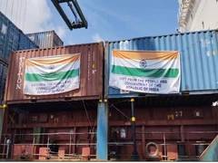 
      
      India sends 2200 MT rice to Myanmar
      
      