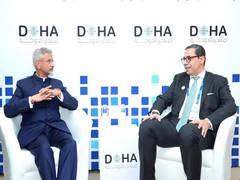
      
      EAM Jaishankar holds talks with Cyprus' Minister of Foreign Affai
      
      