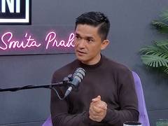
      
      Sunil Chhetri reflects on his journey in football
      
      
