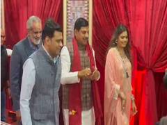 
      
      Delhi: MP CM Yadav attends 'Rajadhiraaj: Love. Life. Leela' show
      
      