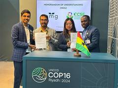 
      
      OMG Partners with Ghana at UNCCD COP 16 
      
      