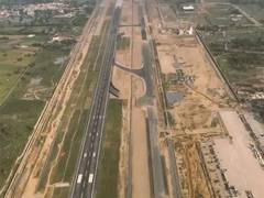 
      
      Noida International Airport successfully conducts first flight va
      
      