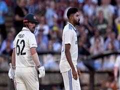 
      
      Siraj, Head penalized for spat during Pink-ball Test
      
      