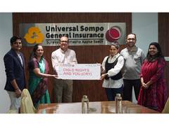 
      
      Universal Sompo General Insurance Collaborates with CRY
      
      