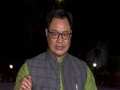 
      
      Kiren Rijiju condemns INDIA bloc's no-confidence motion
      
      