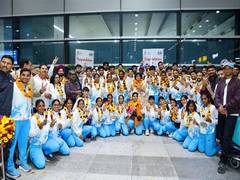 
      
      PM Modi hails India contingent for historic performance in APDG
      
      