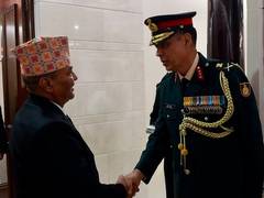 
      
      Nepal Army Chief General Ashok Raj Sigdel begins official visit t
      
      