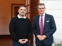 
      
      “Dense and lively discussion”: EU envoy meets Rahul Gandhi
      
      
