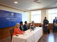 
      
      New Zealand, Fiji MPs express solidarity with Tibet's freedom str
      
      
