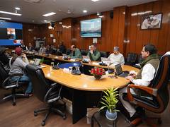 
      
      Uttarakhand CM Dhami chairs cabinet meeting in Secretariat
      
      